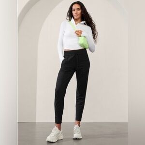 Athleta Attitude Joggers Ankle Cropped Pants